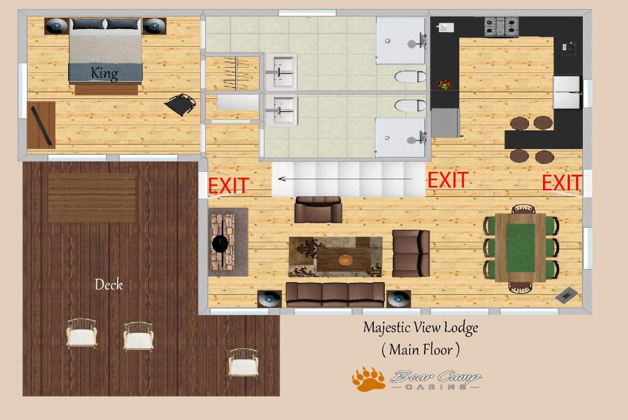 Majestic View Lodge, Amazing Views, Hot Tub, 1089 Free Tickets Each Paid Day, Dollywood And More Gatlinburg Exteriör bild
